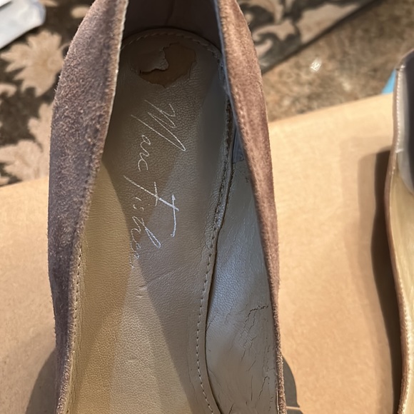 MARC FISHER Tan Heels Size 9.5. Worn a handful of times - Picture 8 of 8